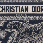 MINI DIOR BOOK TOTE PHONE BAG Blue Toile de  (13 x 18 x 5 cm).