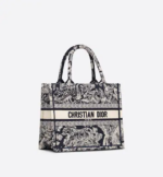 SMALL DIOR BOOK TOTE Blue Toile de. - Image 4