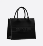 DIOR BOOK TOTE Black Calfskin (36 x 27.5 x 16.5 cm). - Image 2