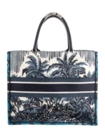 CHRISTIAN DIOR Large Palms Book Tote. - Image 5