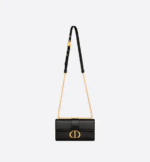 30 MONTAIGNE BAG WITH CHAIN Black Calfskin. - Image 4
