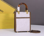 2 color handmade illustrated mini bag. - Image 9