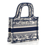 CHRISTIAN DIOR Mini Toile  Book Tote Blue. - Image 3