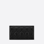 DIOR CARO WALLET Black.