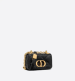 MICRO DIOR CARO BAG Black. - Image 5