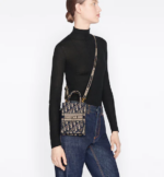 MINI DIOR BOOK TOTE PHONE BAG Blue Toile de  (13 x 18 x 5 cm). - Image 6