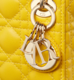 MICRO LADY DIOR BAG Yellow.