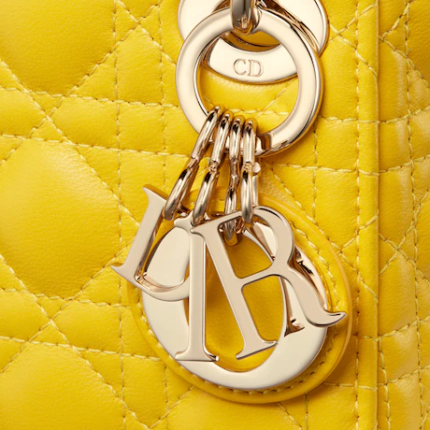 MICRO LADY DIOR BAG Yellow.