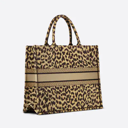 LARGE DIOR BOOK TOTE  (42 x 35 x 18.5 cm).