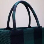 Dior Book Tote Bag Check Canvas. - Image 3