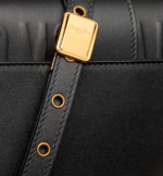 30 MONTAIGNE BAG WITH CHAIN Black Calfskin. - Image 6
