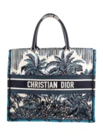 CHRISTIAN DIOR Large Palms Book Tote. - Image 4