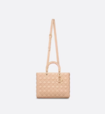 LARGE LADY DIOR BAG Sand Pink. - Image 3