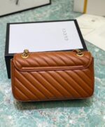 hand Small Shoulder Bag Coffee. - Image 3