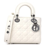 CHRISTIAN  Small My  Lady Dior White.