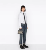 MINI DIOR BOOK TOTE Blue Dior  (22.5 x 15 x 6 cm). - Image 3