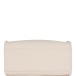 Small Deauville Shopping Bag White Boucle Light Gold Hardware. - Image 4