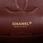 Medium Classic Double Flap Bag Black Caviar Gold Hardware. - Image 6