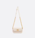 30 MONTAIGNE AVENUE BAG Dusty Ivory Box Calfskin. - Image 4