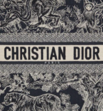 LARGE DIOR BOOK TOTE Blue Toile de  (42 x 35 x 18.5 cm). - Image 4