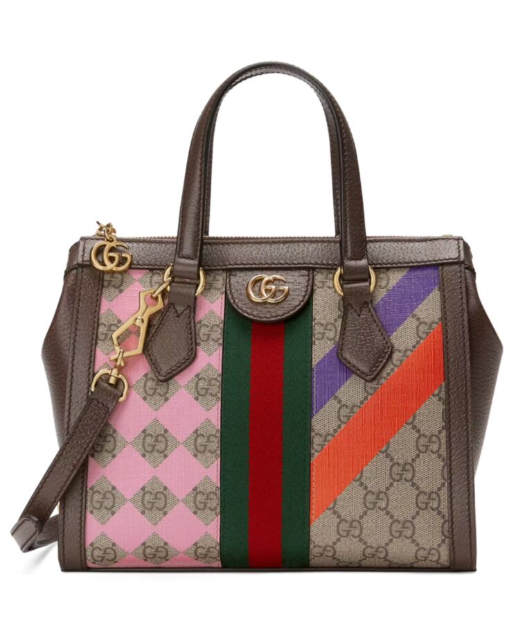 9708D3DC-7EF8-4EF5-5D04-E123761592CF.jpg Small Tote Bag 547551 Dark Coffee. - Image 1