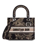 Dior Lady D-Lite Bag Black. - Image 2