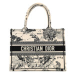CHRISTIAN DIOR Canvas  Zodiac Toile  Book Tote Latte. - Image 4