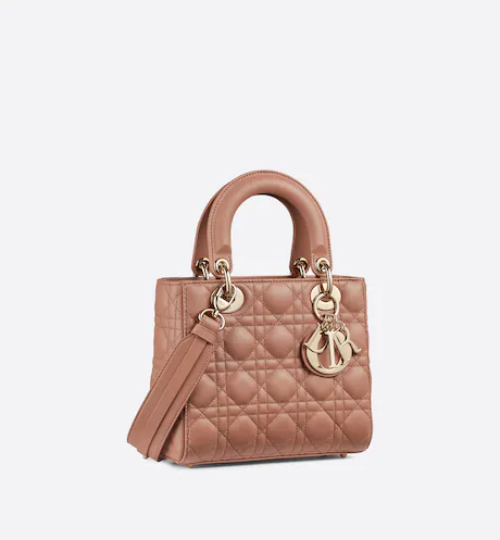 A6111073-75D2-75CE-4A51-5E4F422F8E16-1 SMALL LADY DIOR MY BAG Blush. - Image 1