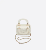 MINI LADY DIOR BAG Latte. - Image 4