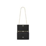 Kate Bag In Black Textured Leather. - Image 4