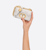 MICRO DIOR CARO BAG Latte. - Image 4