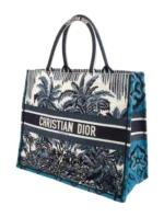 CHRISTIAN DIOR Large Palms Book Tote. - Image 3