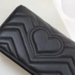 hand  Mini  Black Leather Cross Body Bag 488426 Black.