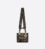 LADY D-LITE BAG Black  Dior  with. - Image 5