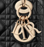 MINI LADY DIOR BAG Black. - Image 2