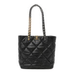 BAG Tote black gold. - Image 4