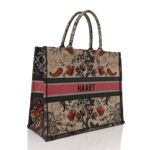 CHRISTIAN DIOR Large Broderie Dior Flowers Book Tote. - Image 2