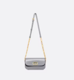30 MONTAIGNE AVENUE BAG Ethereal Gray Box Calfskin. - Image 2