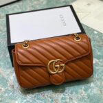 hand Small Shoulder Bag Coffee.