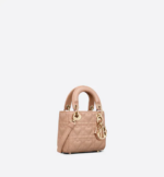 MICRO LADY DIOR BAG Pink  with Heart Motif. - Image 2