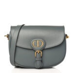 CHRISTIAN DIOR Box Calfskin Small Bobby Bag Gray. - Image 2