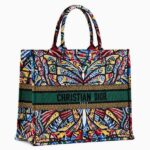 Dior Book Tote Bg In Butterfly Canvas. - Image 2