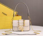 6 color gold pin cowhide bag. - Image 3